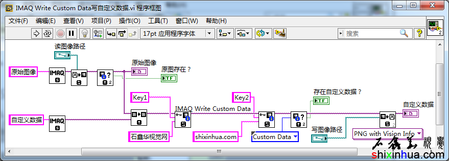 IMAQ Write Custom DataдԶݺʹ÷